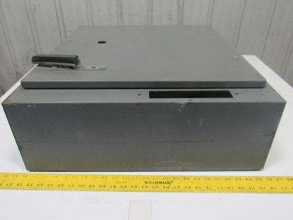 Hofmann A-24AB2208LP JIC Hinged Door Disconnect Enclosure-25x24x8 W/ Back Plate