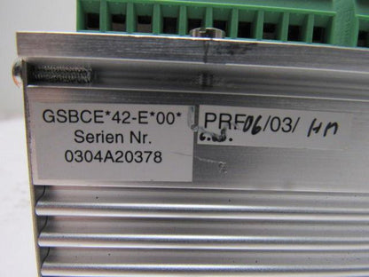 EAE GSBCE*42-E*00* SBCE42-E Fieldbus I/O Extension Module