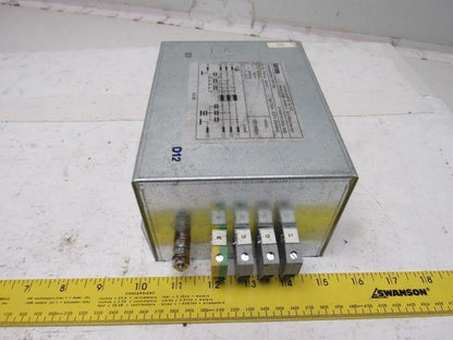 Lenze EZF3-050A005 RFI Line Filter 500V 3x50A 50/60Hz