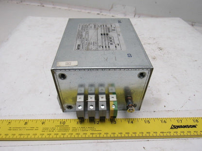 Lenze EZF3-050A005 RFI Line Filter 500V 3x50A 50/60Hz