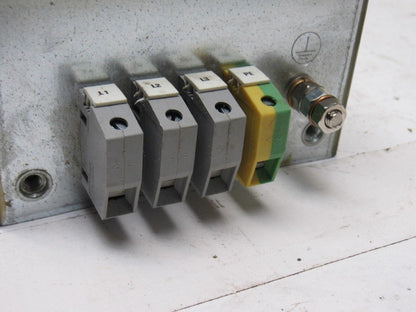 Lenze EZF3-050A005 RFI Line Filter 500V 3x50A 50/60Hz