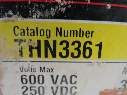 General Electric THN3361 Model 7 600V 30A  Non-Fusible Disconnect Safety Switch