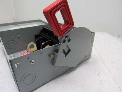 General Electric THN3361 Model 10 600V 30A  Non-Fusible Disconnect Safety Switch