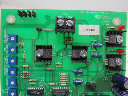Control Enterprises 62405 Rev A Bi-Directional Valve Driver