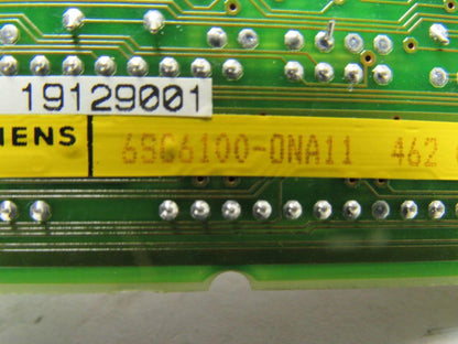 Siemens 6SC6100-ONA11 Simodrive Axis Control Board Card Module