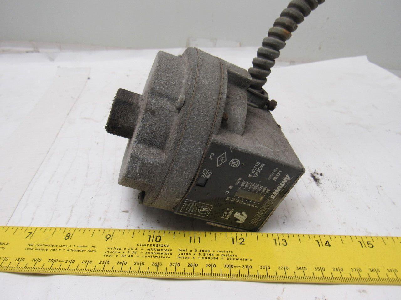 Antunes Controls RLGP-A Low Pressure 2" to 14" WC