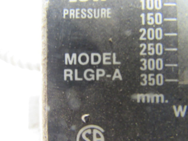 Antunes Controls RLGP-A Low Pressure 2" to 14" WC