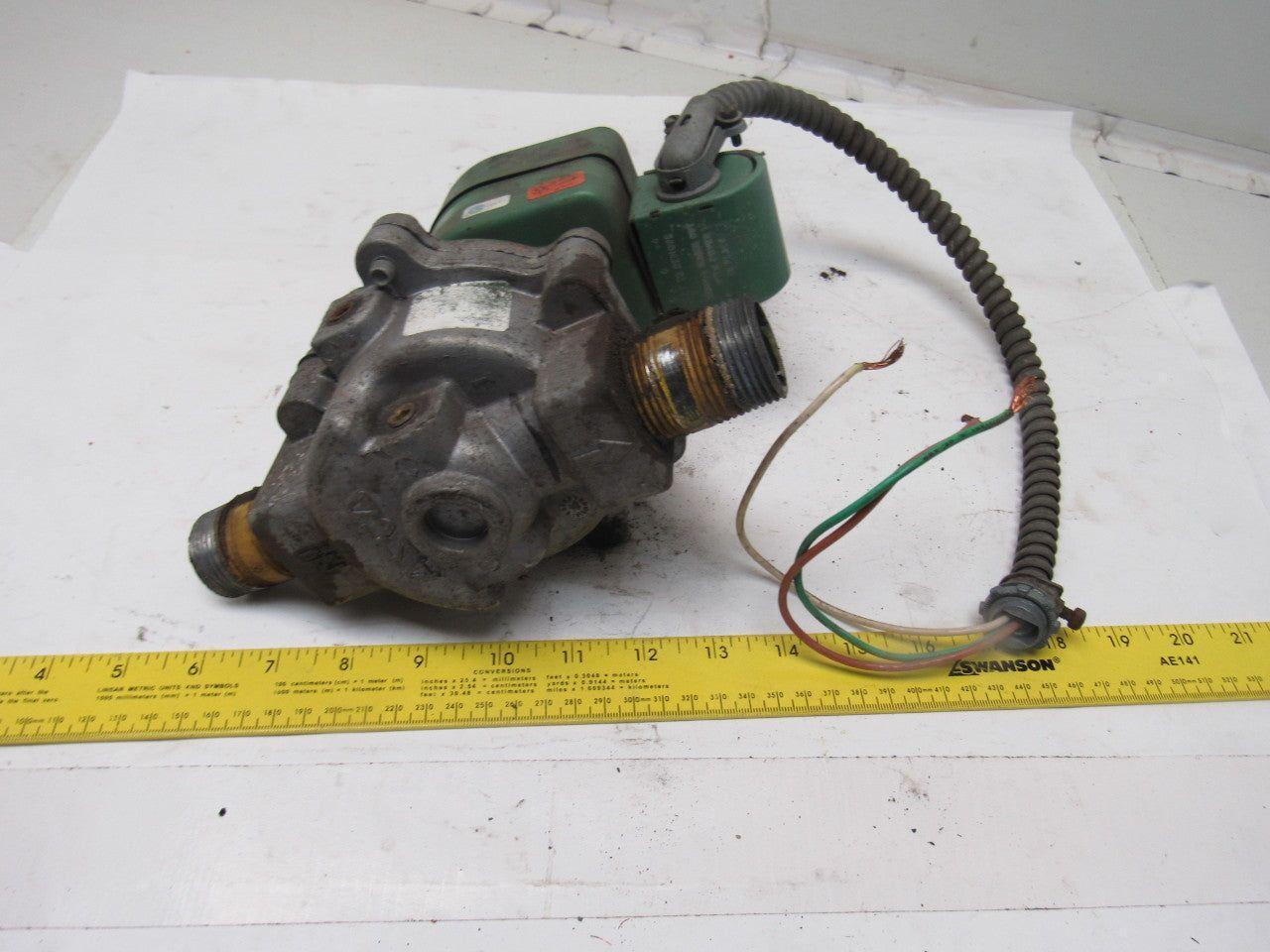 ASCO Red-Hat JB8042C45 Solenoid Valve 1" NPT 120V 20PSI