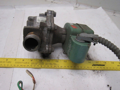 ASCO Red-Hat JB8042C45 Solenoid Valve 1" NPT 120V 20PSI