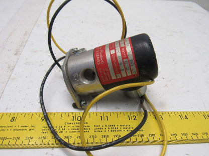 Humphrey T062E1 3 10 36 80 JB Solenoid Valve 0-125PSI 120V 50/60Hz 1/4" NPT