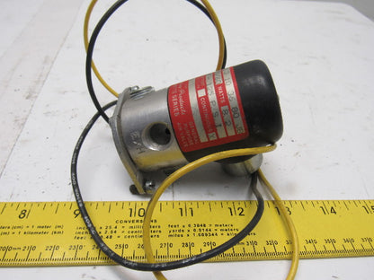 Humphrey T062E1 3 10 36 80 JB Solenoid Valve 0-125PSI 120V 50/60Hz 1/4" NPT