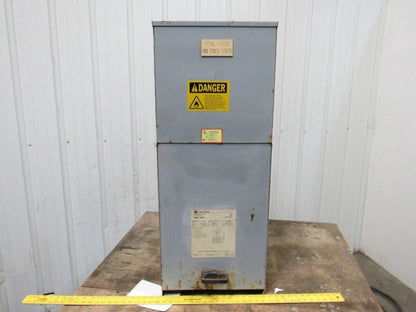 Cutler Hammer P48G11S25P Ser A Mini Power Center Transformer 25KVA 480v 120/240V