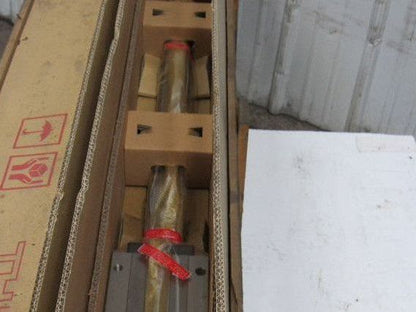 THK HR55LB1GSSC0S/LA1GSSCOS+1956LP11 2 Linear Bearing Blocks W/77" Rail Lot of 2
