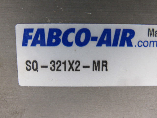 FABCO-AIR SQ-321X2-MR Compact Double Acting Pneumatic Cylinder 2" Stroke