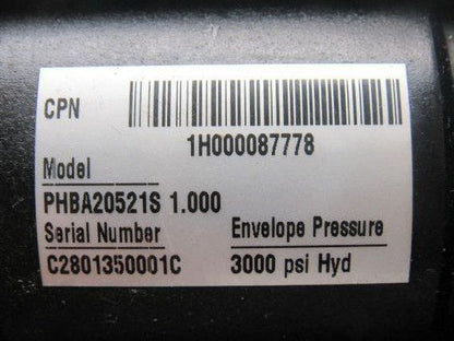Schrader Bellows PHBA20521S 1.000 Hydraulic Cylinder 2" Bore x 2-1/2" Stroke
