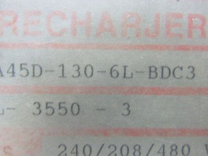 LaMarche 960/800 AH Forklift Battery Charger 12VDC 130A 208-220/440V 3Ph