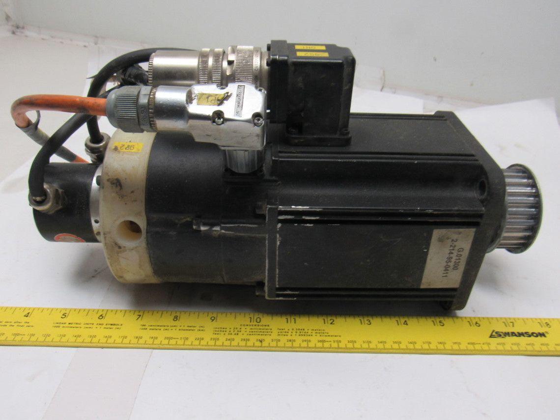 Indramat MAC071A-0-ES-3-C/095-B-0/S001 4000 RPM Servo Motor W/ Tachofeedback