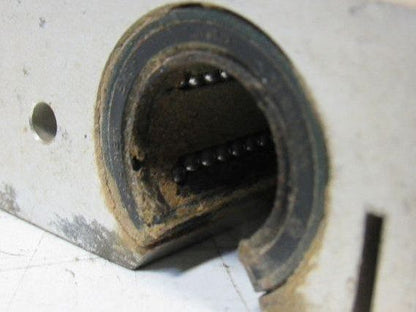 Weeke BP12 22mm Linear Rod Bearing Shuttle With Integrated Air Stop