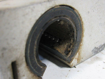 Weeke BP12 22mm Linear Rod Bearing Shuttle With Integrated Air Stop