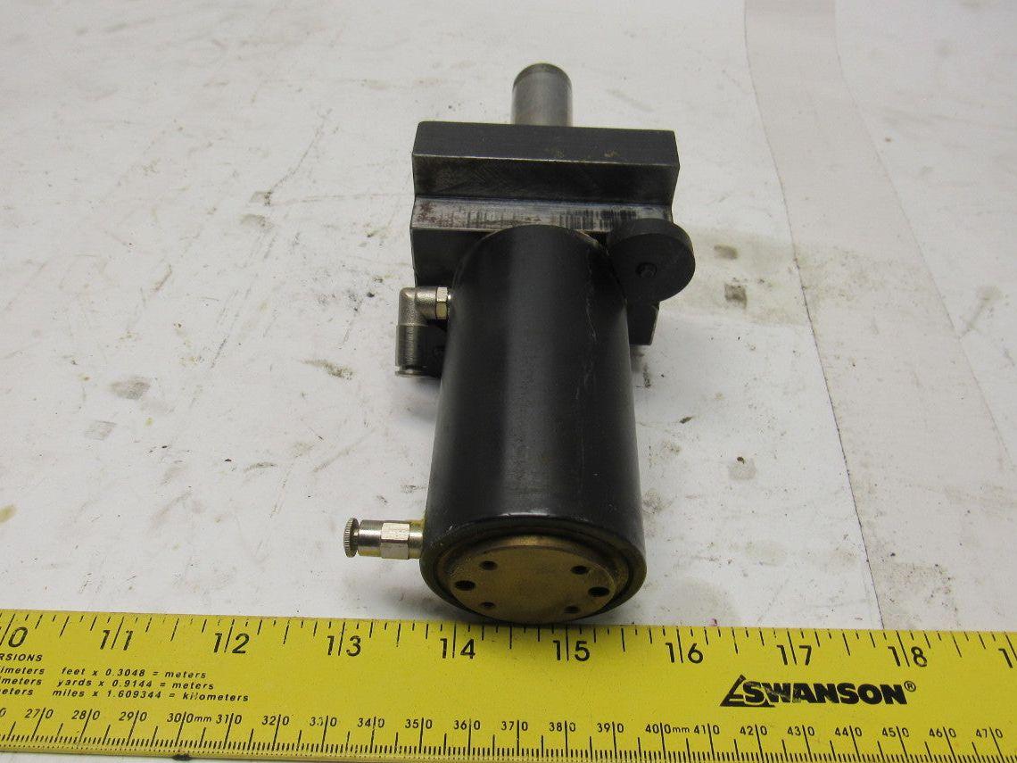 1-7/8" Bore 2-3/8" Stroke 22mm Rod Pneumatic Hold Down Clamping Cylinder