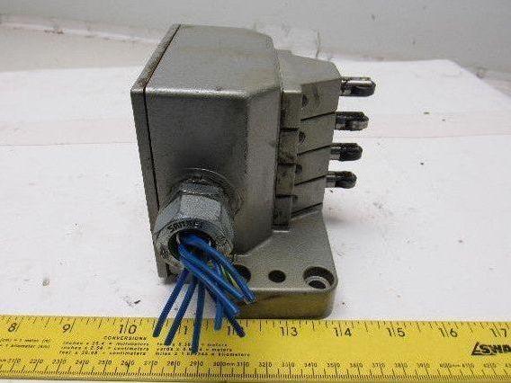 Yamatake Honeywell LDZ-5412 4 Position 125/250V AC/DC Micro Roller Plunge Switch