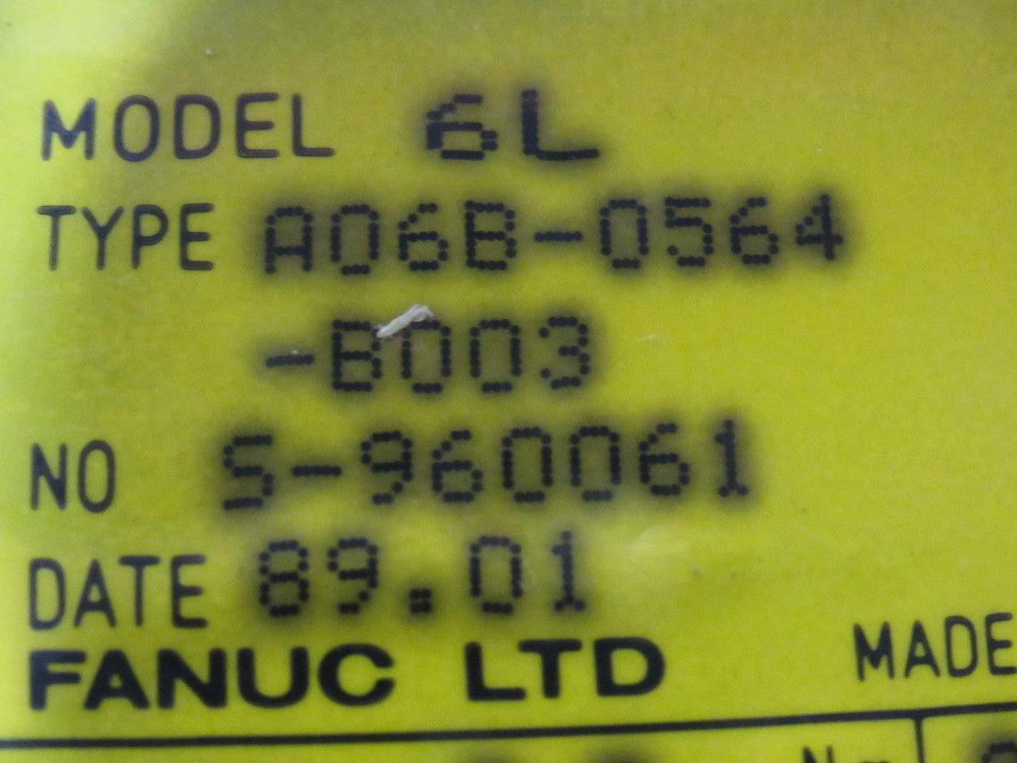 Servo A06B-0564-B003 6L 8.8Nm Stall Torque 78V 2000RPM AC Servo Motor