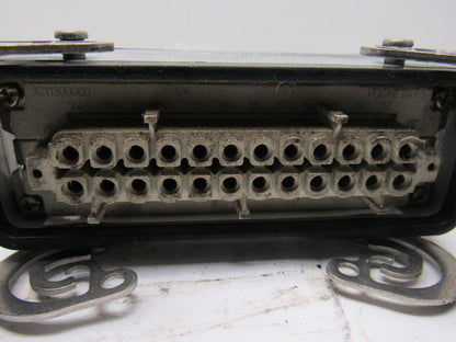 Weidmuller HDC HE 24MS & HDC HE 24FS 24 Pin Connector Male & Female W/Housings