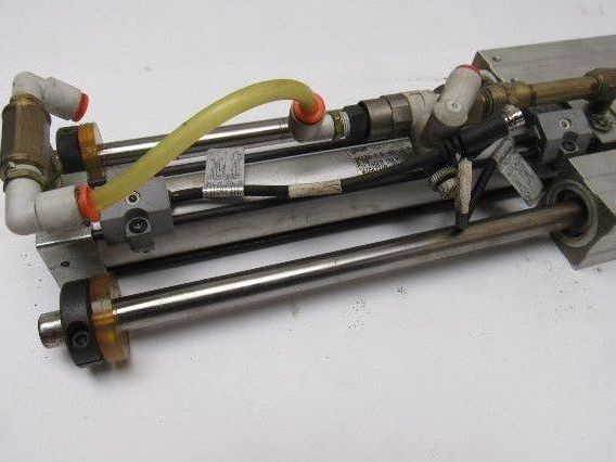PHD SEC23x8-GI-J2-M-P-B-H4 Pneumatic Linear Slide 8" Stroke 23mm Bore