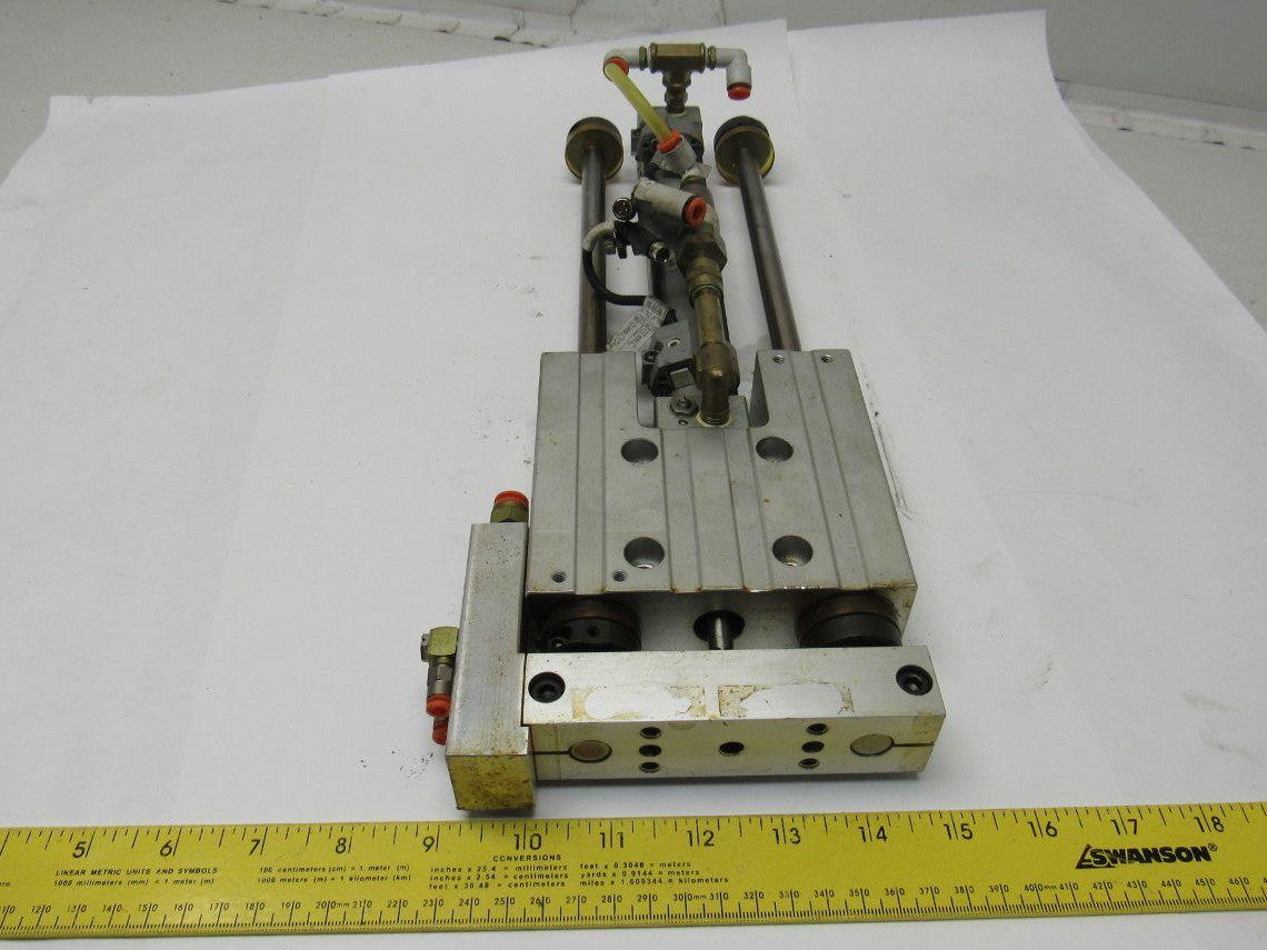 PHD SEC23x8-GI-J2-M-P-B-H4 Pneumatic Linear Slide 8" Stroke 23mm Bore