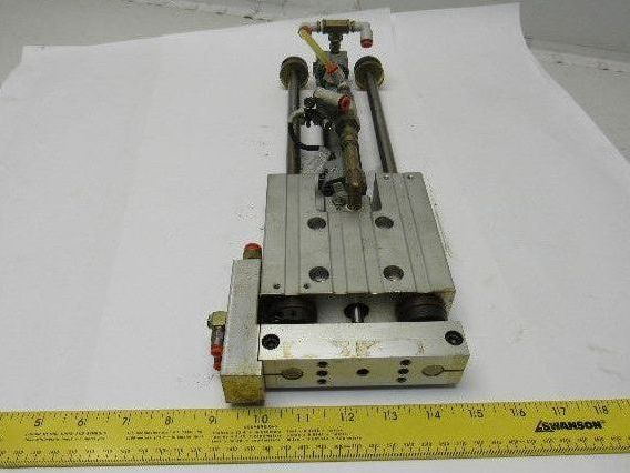 PHD SEC23x8-GI-J2-M-P-B-H4 Pneumatic Linear Slide 8" Stroke 23mm Bore