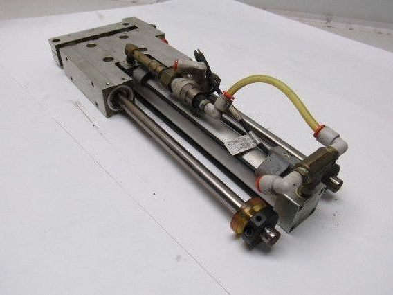 PHD SEC23x8-GI-J2-M-P-B-H4 Pneumatic Linear Slide 8" Stroke 23mm Bore