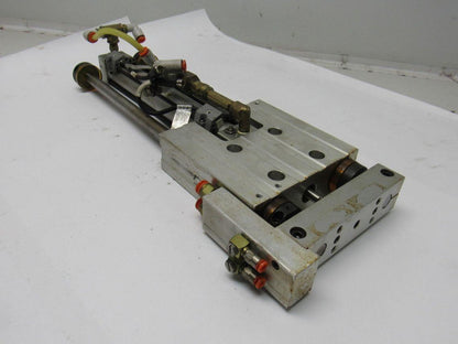 PHD SEC23x8-GI-J2-M-P-B-H4 Pneumatic Linear Slide 8" Stroke 23mm Bore