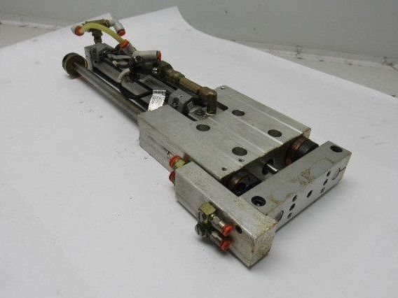 PHD SEC23x8-GI-J2-M-P-B-H4 Pneumatic Linear Slide 8" Stroke 23mm Bore