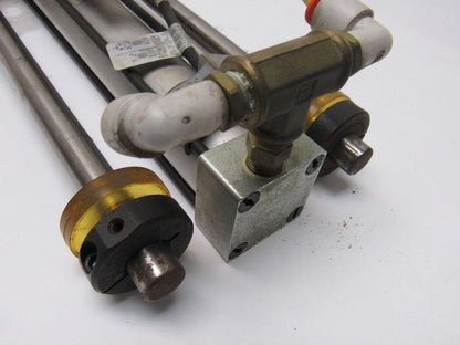 PHD SEC23x8-GI-J2-M-P-B-H4 Pneumatic Linear Slide 8" Stroke 23mm Bore