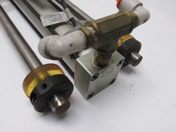PHD SEC23x8-GI-J2-M-P-B-H4 Pneumatic Linear Slide 8" Stroke 23mm Bore