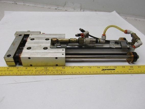 PHD SEC23x8-GI-J2-M-P-B-H4 Pneumatic Linear Slide 8" Stroke 23mm Bore