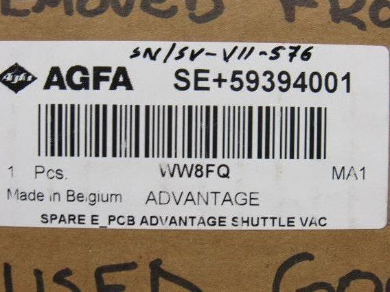 AGFA SE+59394001 Assy 3008826 Shuttle Vacuum Sensor Circuit Board PCB