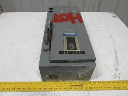 Allen Bradley 712-AAB24 240/480V 5Hp Combination Starter Disconnect 120V Coil