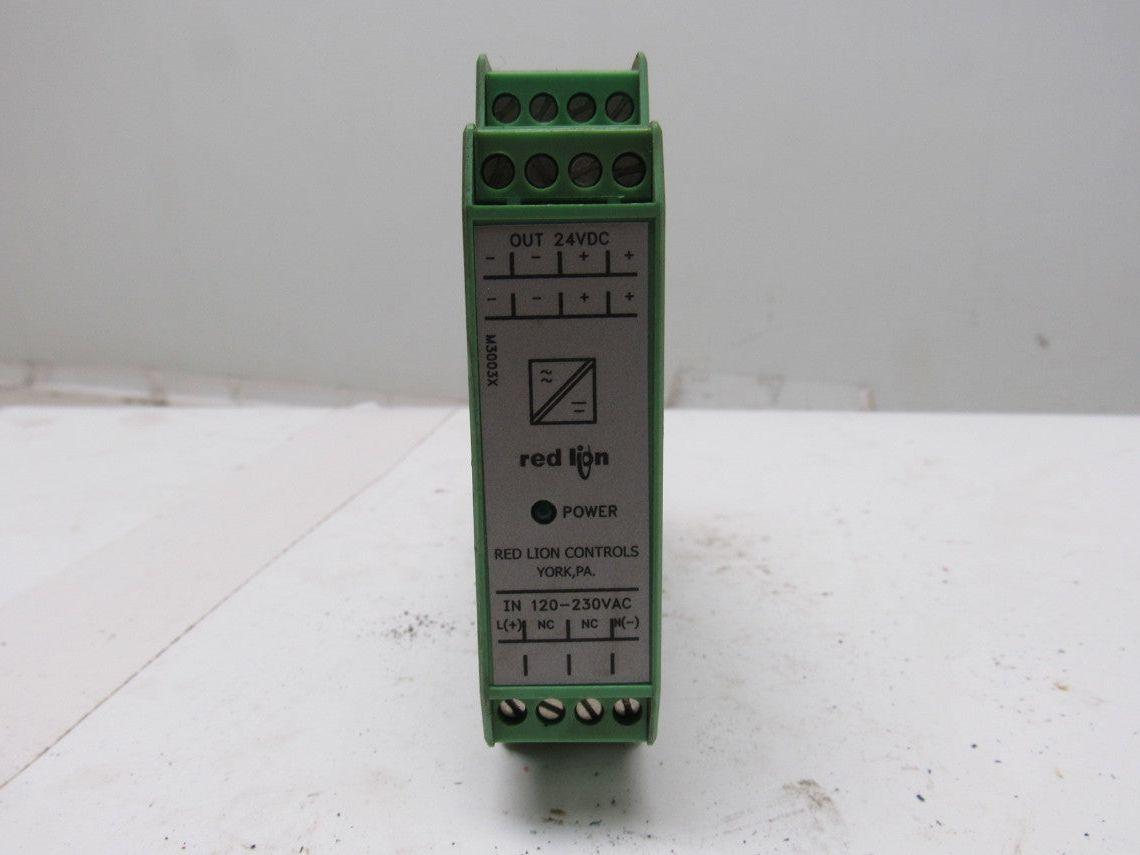 Red Lion PSDR6000 120-230V Input 24VDC Output Signal Conditioner Power Supply