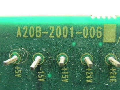 Fanuc A20B-2001-006 Main Board PCB Backplane