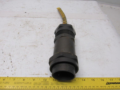 Round 2.1425" (54.50mm) Solder 16 Pin Male Cord Body Connector Amphenol Style