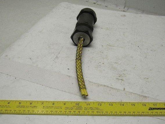 Round 2.1425" (54.50mm) Solder 16 Pin Male Cord Body Connector Amphenol Style