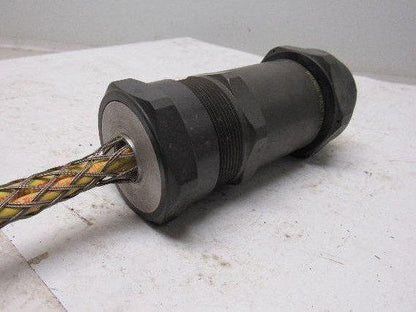 Round 2.1425" (54.50mm) Solder 16 Pin Male Cord Body Connector Amphenol Style