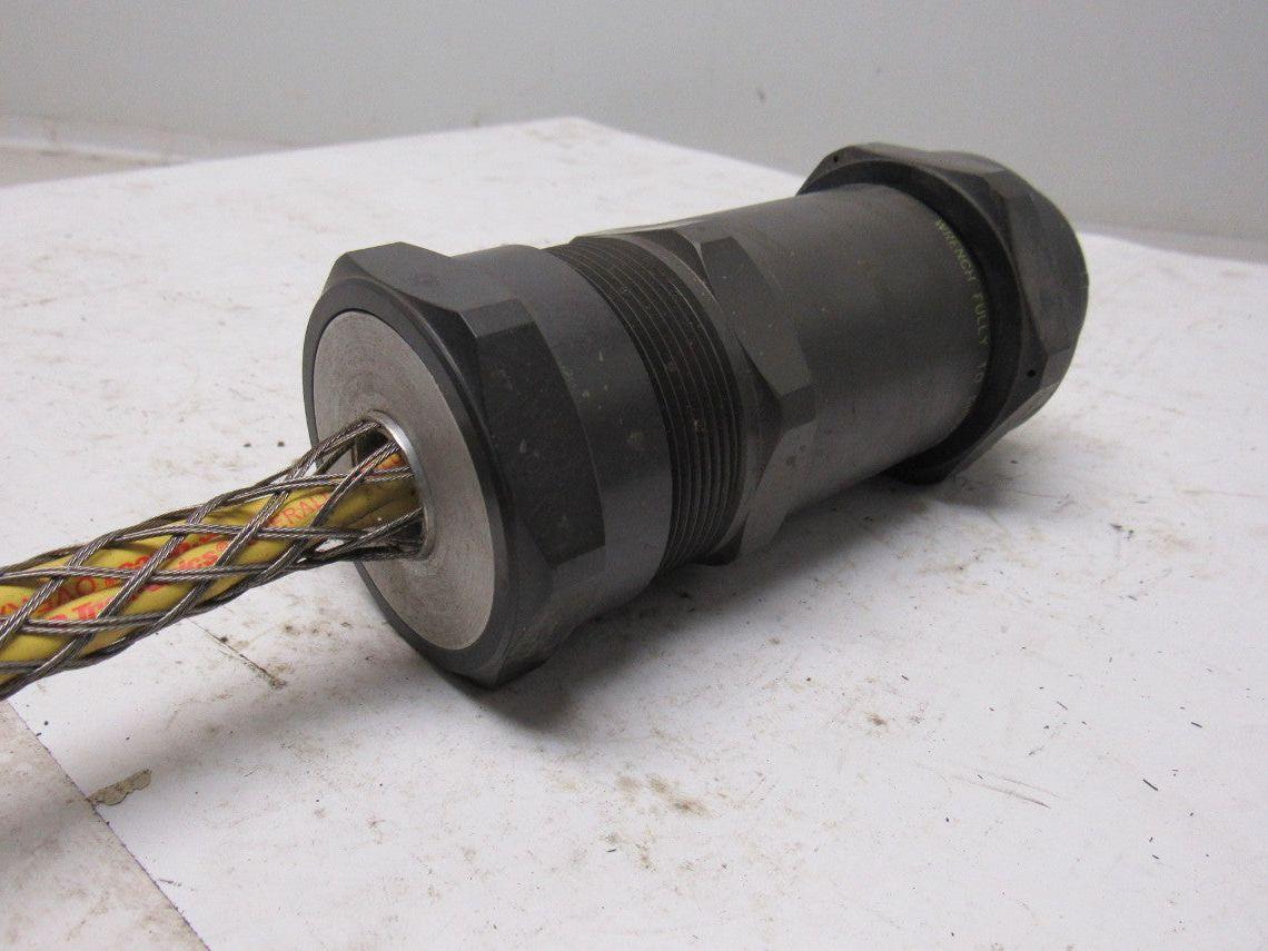 Round 2.1425" (54.50mm) Solder 16 Pin Male Cord Body Connector Amphenol Style