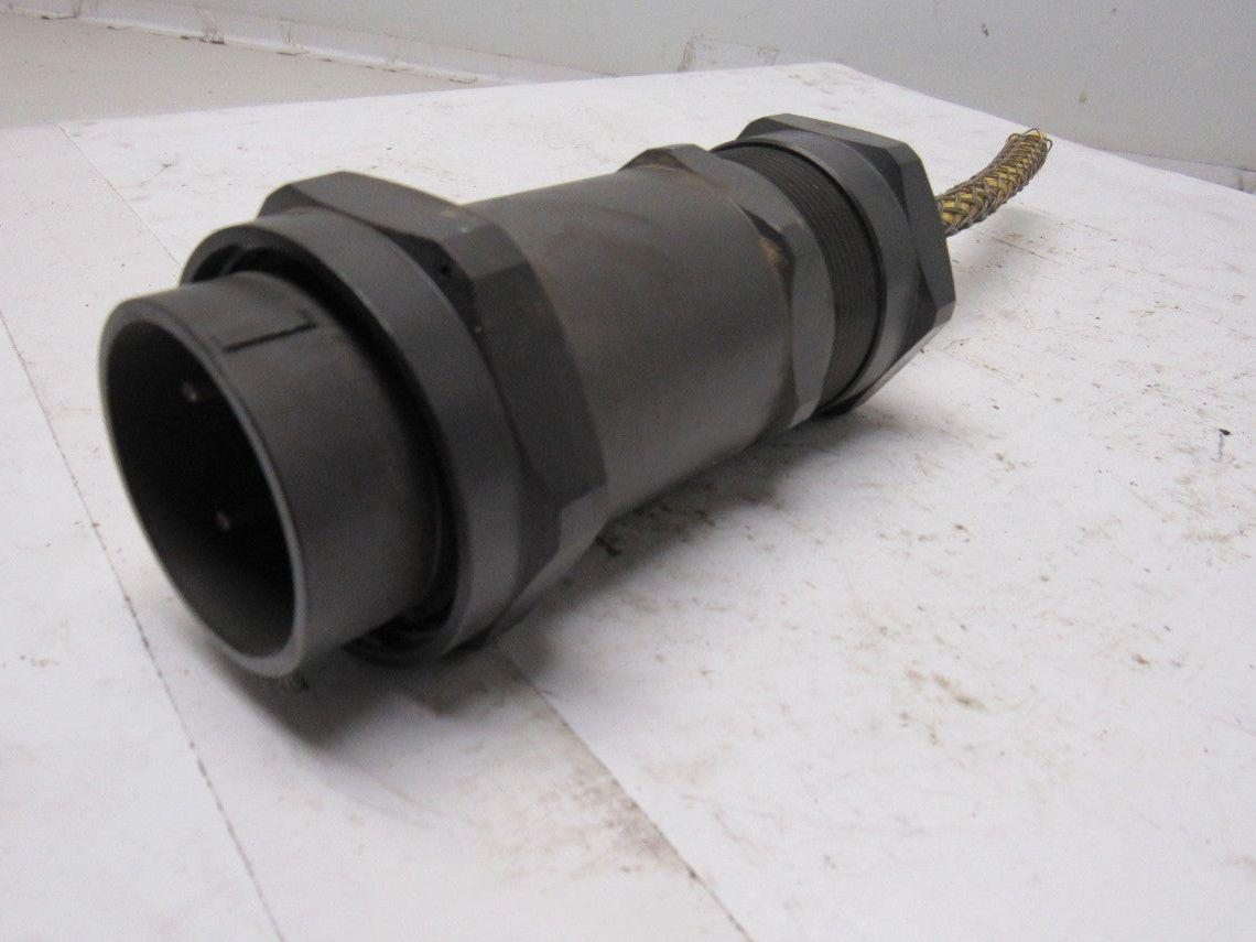 Round 2.1425" (54.50mm) Solder 16 Pin Male Cord Body Connector Amphenol Style