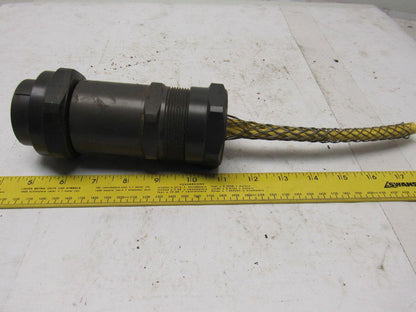 Round 2.1425" (54.50mm) Solder 16 Pin Male Cord Body Connector Amphenol Style