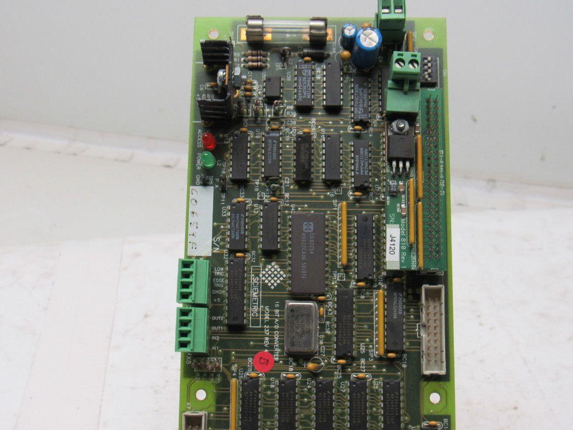 Sciemetric Model 237 Rev 4 16 Bit A/D Converter Circuit Board