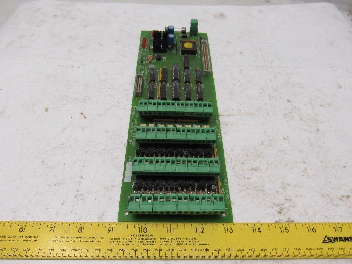 Sciemetric Model 226 Rev 2 16 Channel I/O SSR Solid State Relay Module