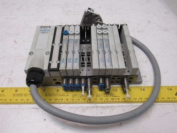 Festo VMPA1-MPM-EMM-8 533347 5/2-Way Double 3/2 Pneumatic Valve Bank