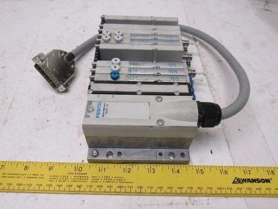 Festo VMPA1-MPM-EMM-8 533347 5/2-Way Double 3/2 Pneumatic Valve Bank